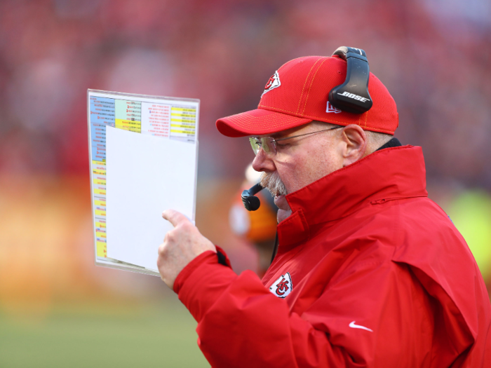 Will Andy Reid use all of his timeouts?