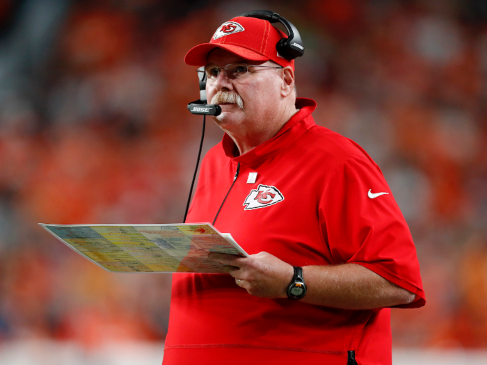 Will Andy Reid wear a hat?