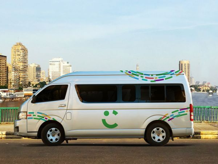 I loved that Careem also offered a "BUS" option, a cheaper way to travel around cities on pre-set routes.