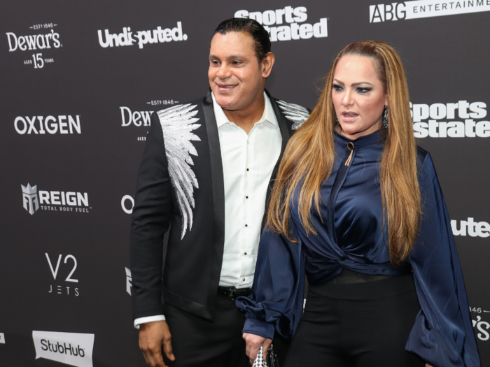 Baseball legend Sammy Sosa was there with his wife, Sonia.