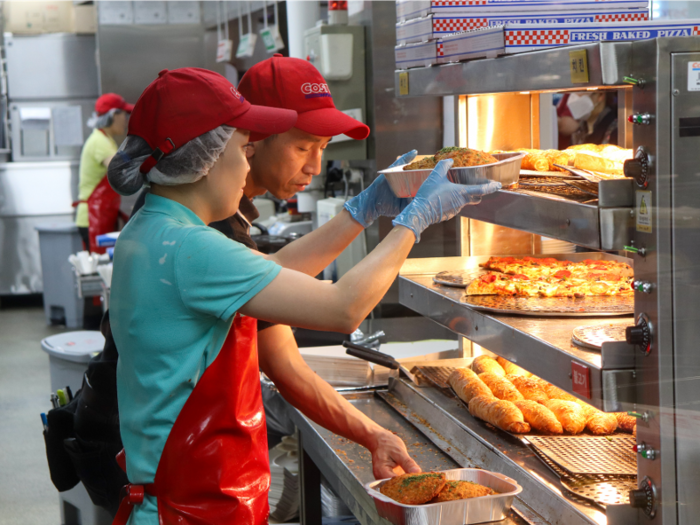 But, in South Korea you can also order a pork cutlet, bulgogi bake, abalone porridge, and blueberry yogurt smoothie.