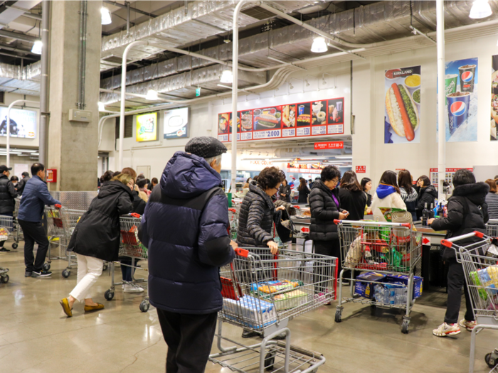 ... As is the food court. However, Costco had a few different items in the Korean food court that you can