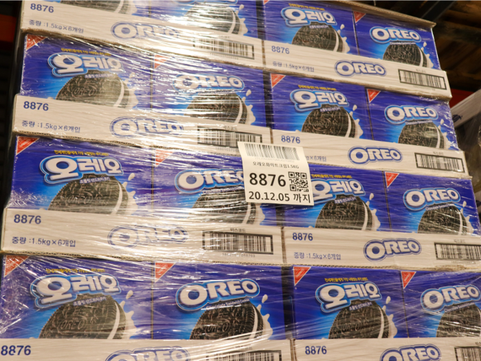 Oreos also had a nice showing. (I almost didn