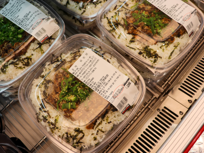 Sales of ready-to-eat food have been growing in South Korea in recent years. Costco has been cashing in with more prepared options, like this bibimbap.