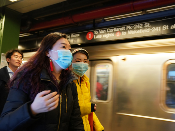 The CDC does not recommend wearing face masks to prevent the spread of the virus.