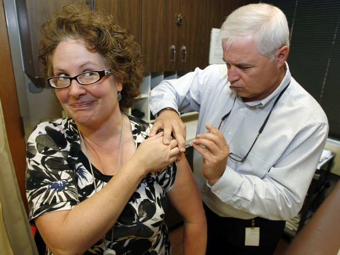 Getting your flu shot (if you haven