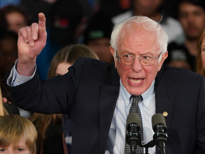 Sen. Bernie Sanders released what his campaign called "internal caucus numbers" that showed him winning.