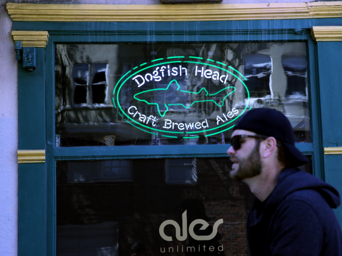 Delaware: Dogfish Head Craft Brewery