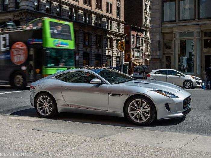 That brings us to the F-Type, which came on the scene in 2013. It was also designed by Callum, who is responsible for other gorgeous cars like the Aston Martin DB9 and V8 Vantage.