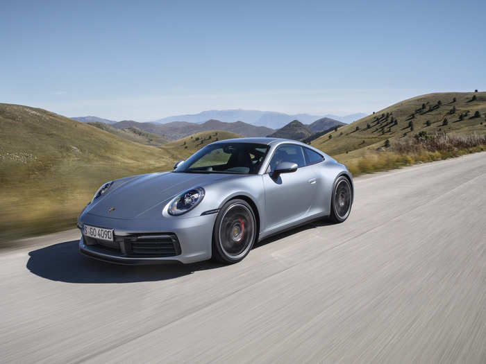 The 2020 911 Carrera 4S spins out 443 horsepower and 390 foot-pounds of torque, according to Porsche. The combination lets it hit 60 mph in a claimed 3.4 seconds.