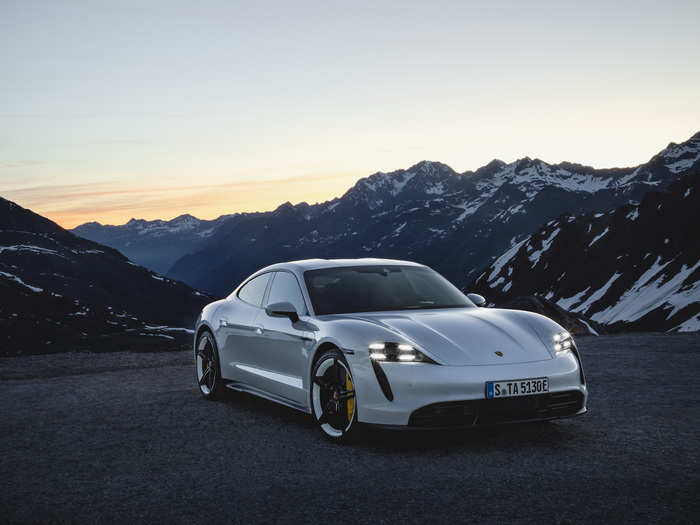 Porsche claims the Turbo S will hit 60 mph in 2.6 seconds, and, in testing, Car and Driver found the EV would blast to 60 mph in just 2.4 seconds.