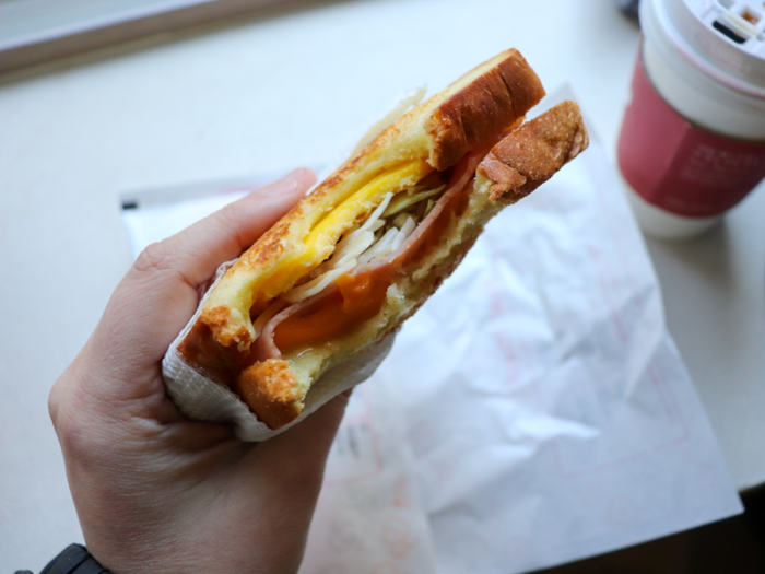 Whatever it was, this was close to my platonic ideal of a breakfast sandwich — simple, but almost incomprehensibly satisfying. Some things just work. And this sandwich worked, a perfect amalgamation that was greater than the sum of its parts.