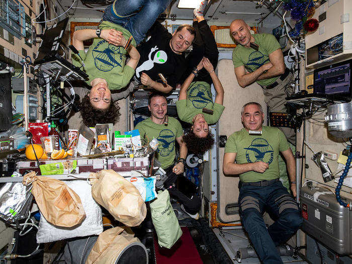 Koch, Parmitano, and Skvortsov are now making preparations to return to Earth.