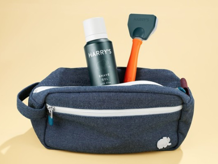 A kit of essentials to help him stay sharp on the go