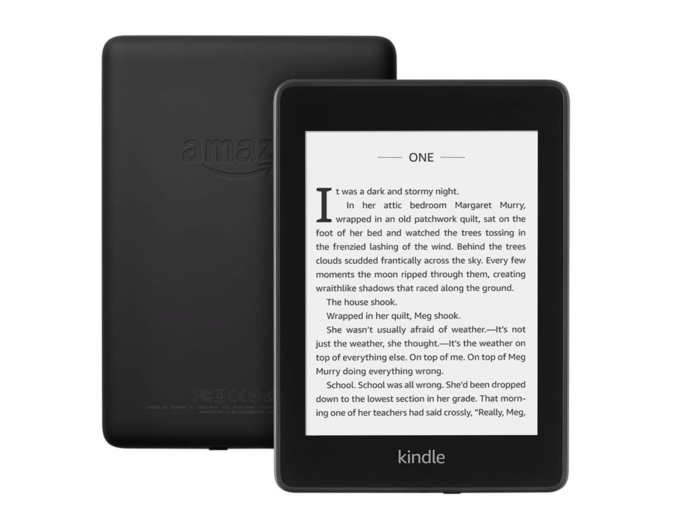 A waterproof, no-glare Kindle e-reader