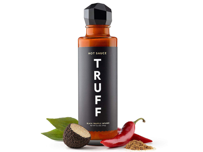 A truffle-oil infused hot sauce