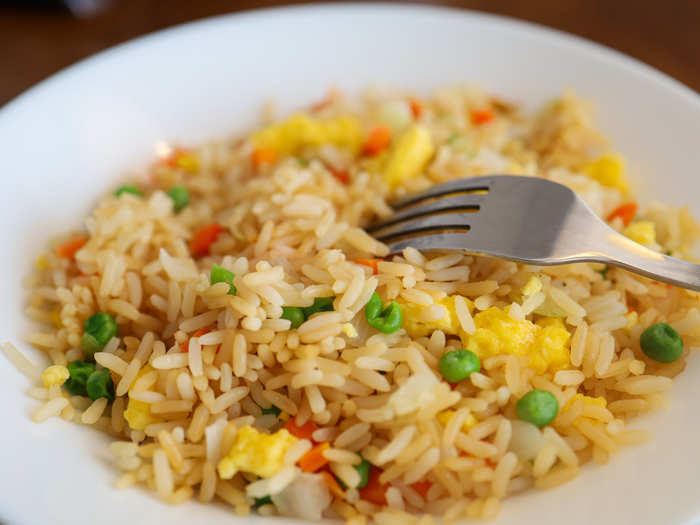 I was ready to convert to Wegmans fandom until I tried the vegetable fried rice.