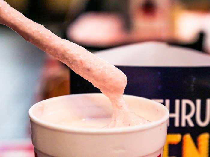 It was thick and sweet and would make any milkshake lover very happy.