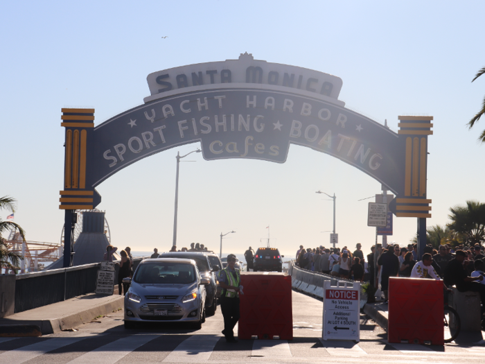 Thoroughly impressed with what I saw, I decided to head to the beach before my flight home and took the bus to Santa Monica.