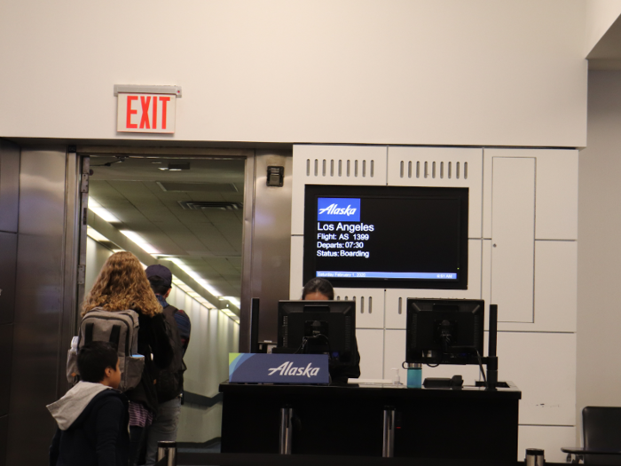 The terminal is tiny, making it easy to navigate. I was at the gate in seconds just as boarding started.