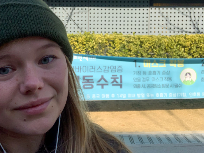 Others were massive, like these long banners hung in various public spaces around the city.