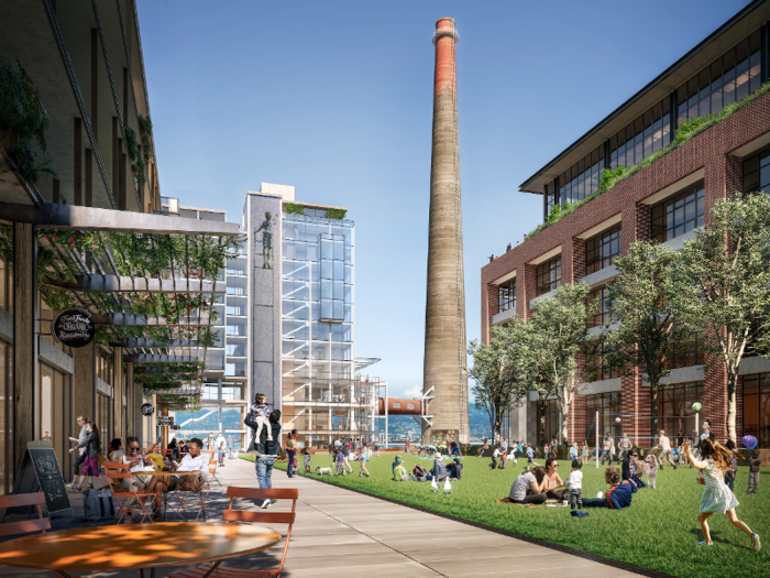 There are a few of these kinds of time-intensive, mixed-use waterfront projects slated to be developed in this part of the city.