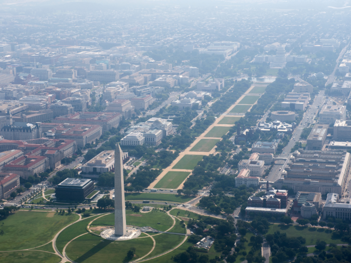 Reagan is the preferred airport for visitors to the capital as it is only a few minutes