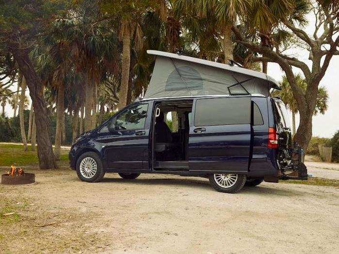 The front seats can swivel 180 degrees, turning the van into a “multipurpose lounge,” according to its maker.