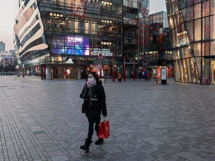 Other parts of the Hubei province are eerily empty as well.