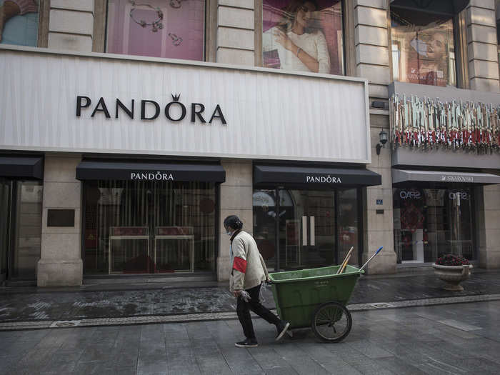 Many international brands have closed their stores in Wuhan, and some have also done so in other parts of China.