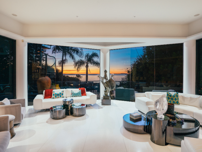 The home spans 10,646 interior square feet, making it one of the largest beachfront homes currently for sale in Malibu, according to Sotheby