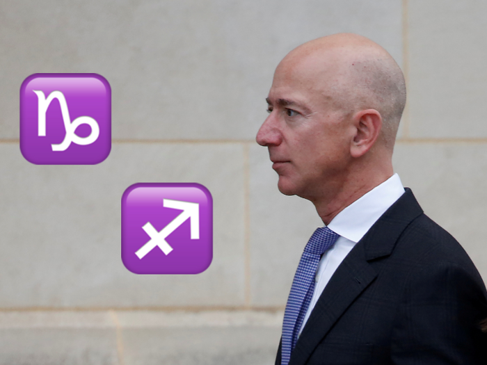 Without knowing the exact time he was born, Kelly can only determine that Bezos has a moon either in Sagittarius or Capricorn.