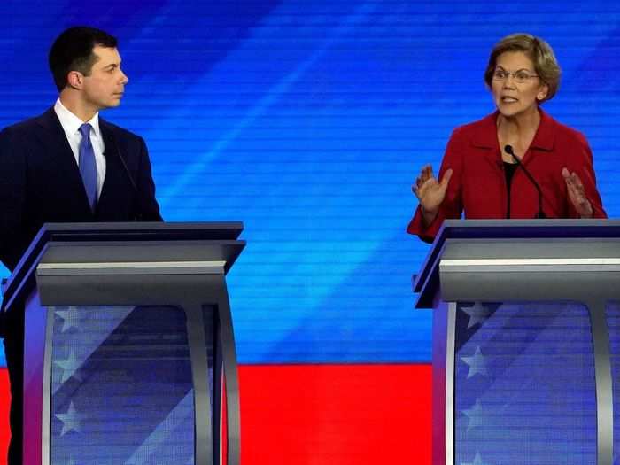 Pete Buttigieg was put on the spot over the rise in marijuana possession arrests in South Bend, and was called out by Elizabeth Warren for his answer