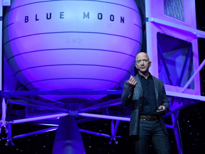 Bezos has a passion for space, as evidenced by his Blue Origin rocket company. In 2013, the exec also funded an expedition to retrieve the remains of multiple Apollo engines from the bottom of the ocean.