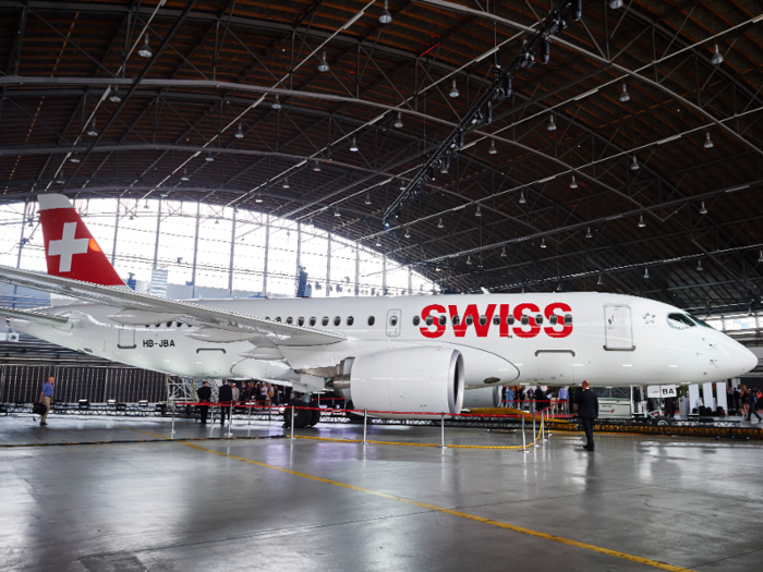 Swiss International Air Lines, a member of the Lufthansa Group that placed one of the first orders for the aircraft, would be the launch operator.