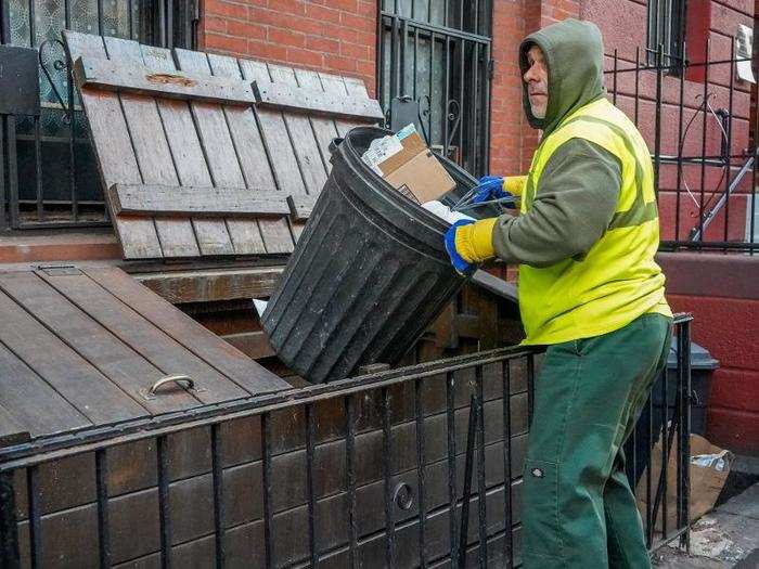 The entry-level salary for a sanitation worker is about $37,600. It increases with time and after five years, the average salary is about $77,300.
