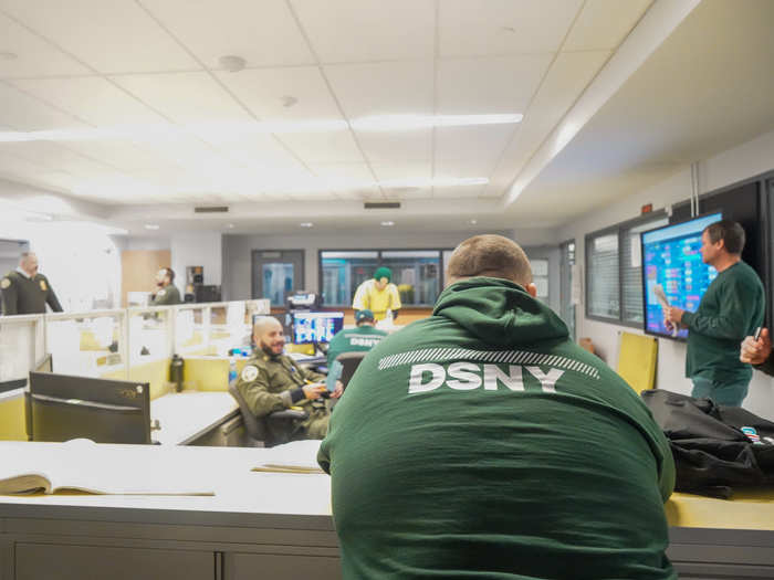 There are about 7,800 uniformed staff members within the sanitation department. It is the third-largest city agency after the fire and police departments.