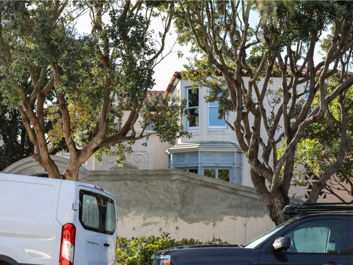 Down the street is not one but two homes next door to each other once owned by Metallica guitarist Kirk Hammett.