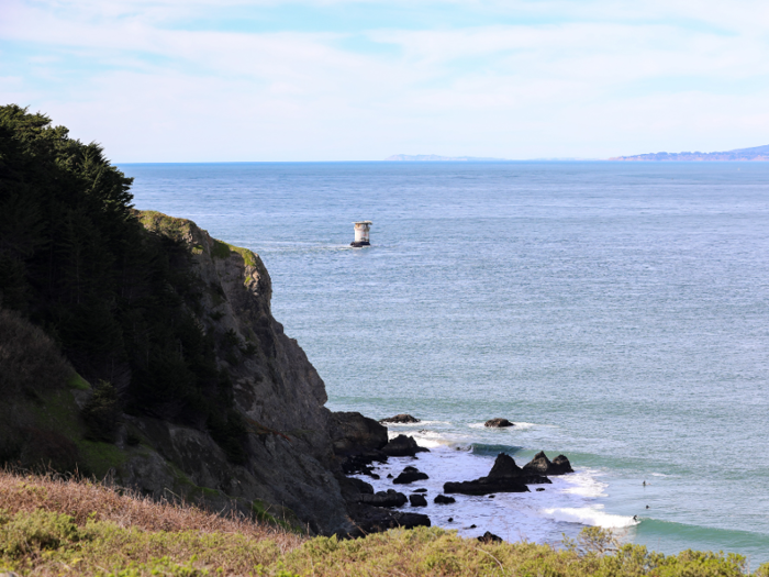 Some of the most beautiful vantage points of San Francisco, the Golden Gate Bridge, and the Pacific Ocean are in Sea Cliff.