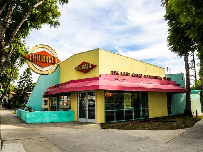 The next day, I went to a Fatburger in the same neighborhood. Seeing its unlit signs and peeling paint, I thought it might be closed.