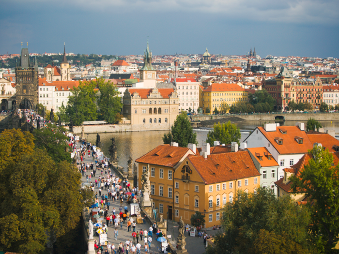 12. Czech Republic: 25.1% of children with parents in the top quarter ended up in the bottom half.