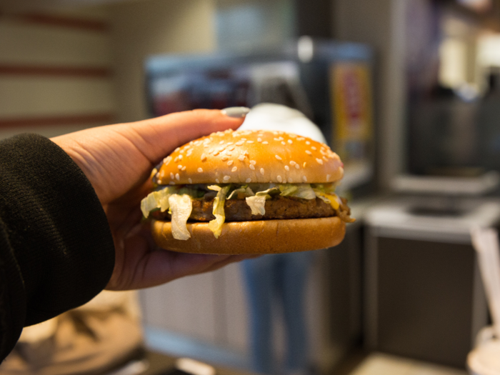 Plant-based menu options are currently soaring in popularity, and McDonald