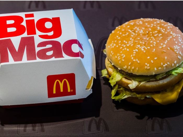 Today, an estimated 900 million Big Macs are sold each year around the world.