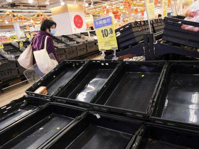 Hong Kong food traders have assured residents of stable supply, but added that there would be no chance for them to restock properly if panicked buying continues.