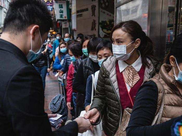 Taiwan has applied a similar but more strict strategy. Starting Thursday, residents have needed to purchase masks with their IDs and can only purchase two per week.