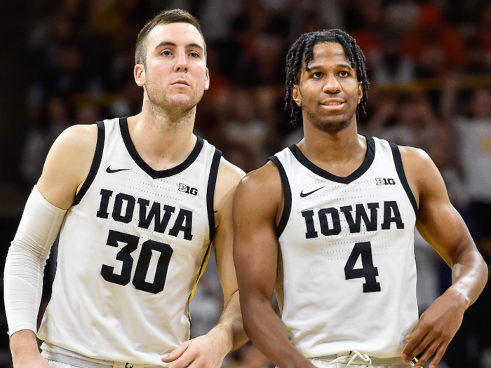 ▼ No. 21 Iowa Hawkeyes — Down 4 spots in the AP Top 25 Poll