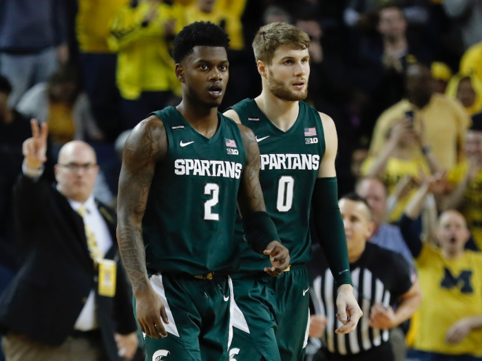 ▼ Michigan State Spartans — Dropped out of the AP Top 25 Poll