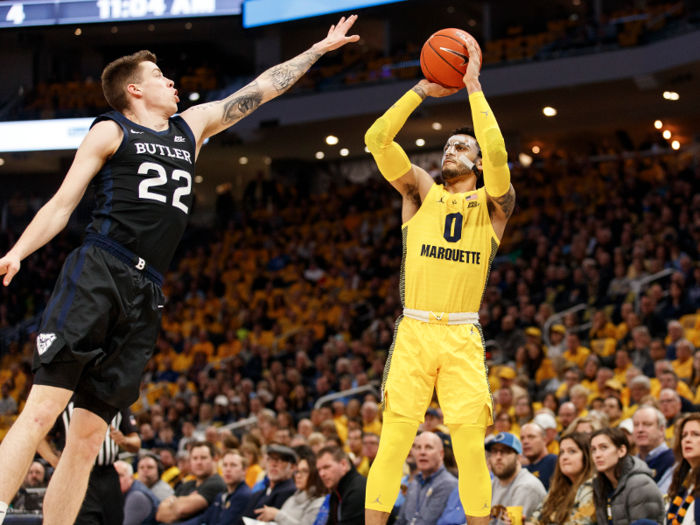 ▲ No. 18 Marquette Golden Eagles — Enter the AP Top 25 Poll