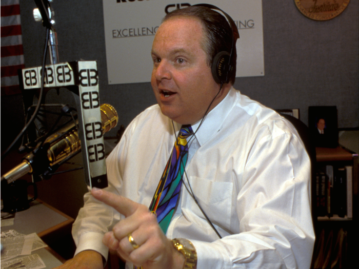 Bucking a national trend of putting hosts on at night, Limbaugh spoke for three hours in the middle of the day.