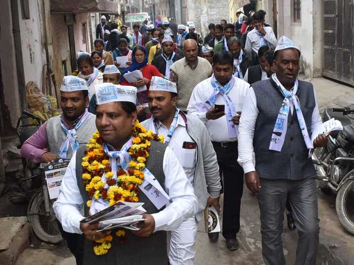 Dinesh Mohaniya, AAP (Sangam Vihar)